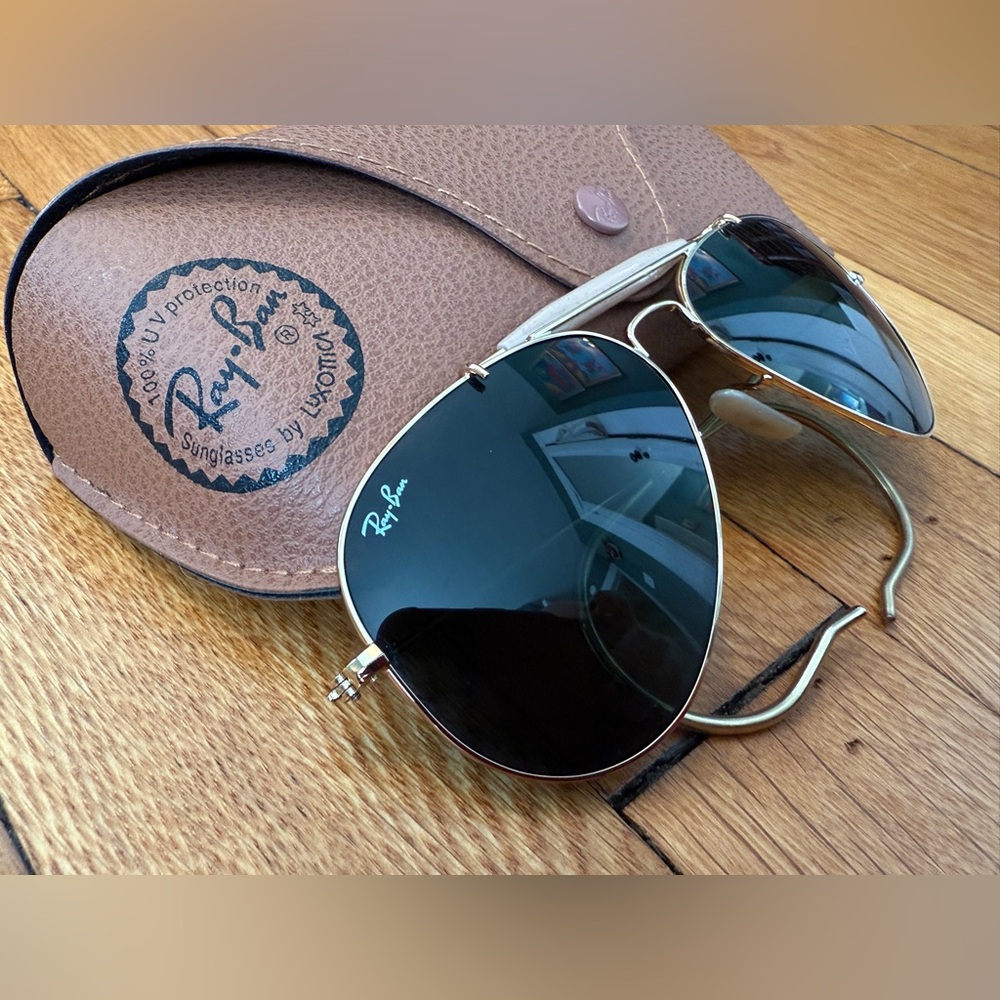 Ray-Ban Outdoorsman unisex aviator sunglasses - Picture 3 of 16